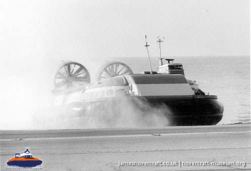 Vosper-Thornycroft VT2 in service -  (credit: The <a href='http://www.hovercraft-museum.org/' target='_blank'>Hovercraft Museum Trust</a>).